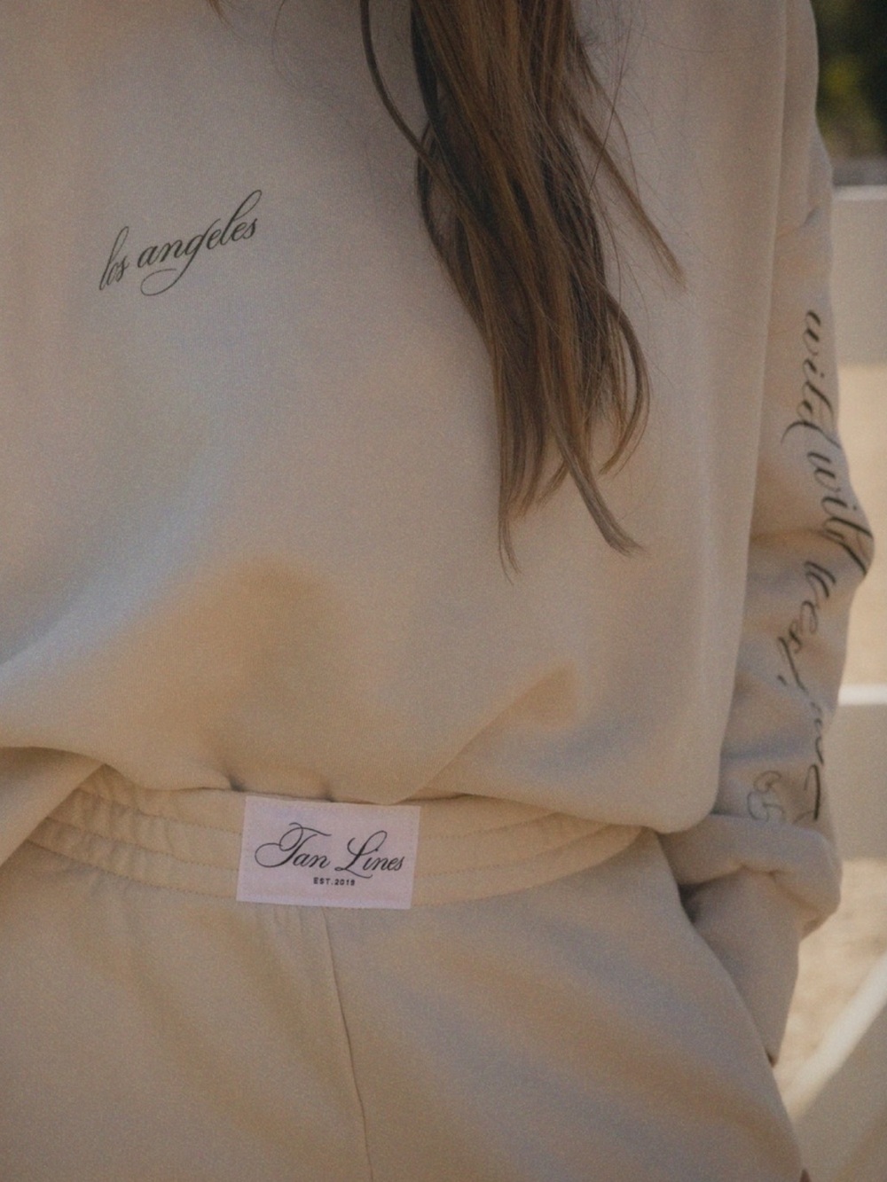 Tan Lines Wild Wild West Coast Sweatshirt and Sweatpants - Picture 5 of 13